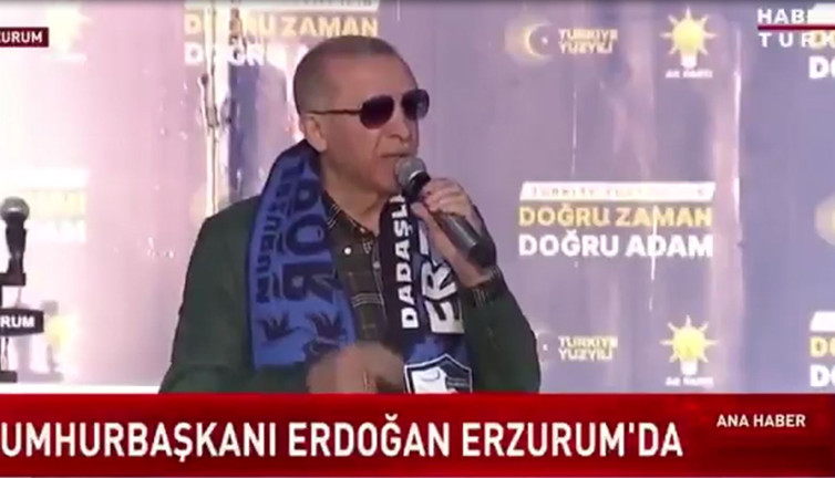 Habertürk Erdoğan'ın mitingini kesip Kılıçdaroğlu'nun mitingini yayınladı