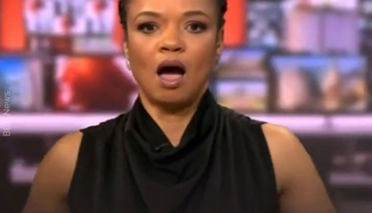 BBC spikeri canlı yayında olduğunu unutunca fena yakalandı