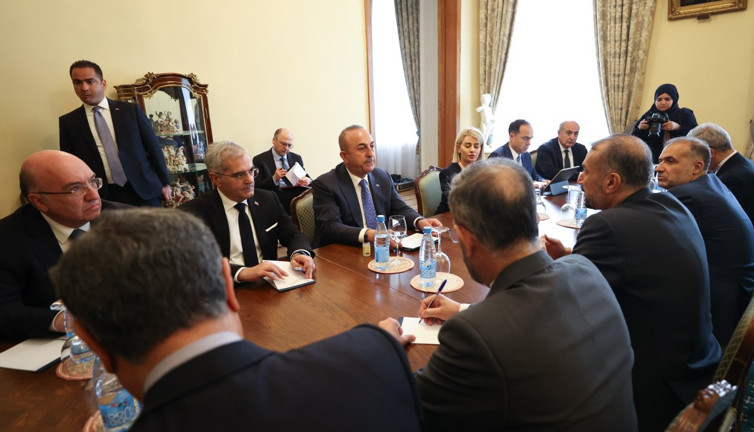 Çavuşoğlu'ndan Moskova'daki dörtlü görüşmeye ilişkin açıklama