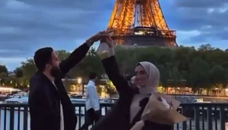 Seçimi kaybedince "iki kilo soğana vatanı sattınız" diyen AKP'li fenomenin Paris sefası