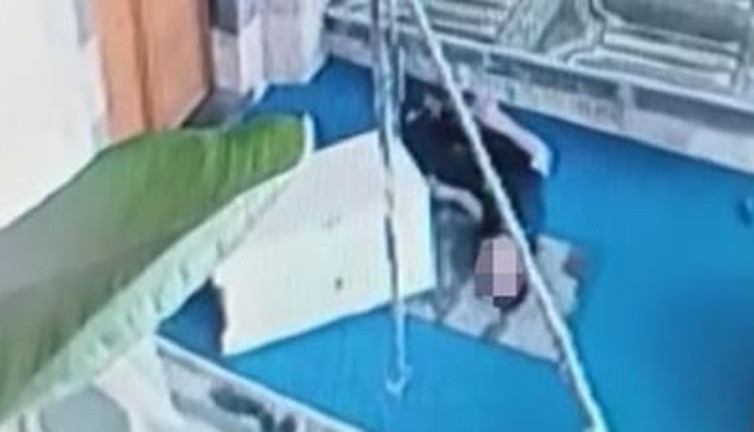 Kasa hırsızının iş kazası