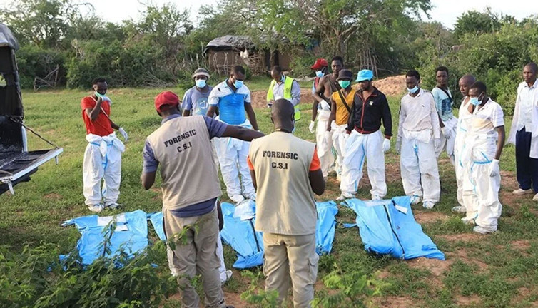 Açlık tarikatı soruşturmasında ceset sayısı 227'ye yükseldi