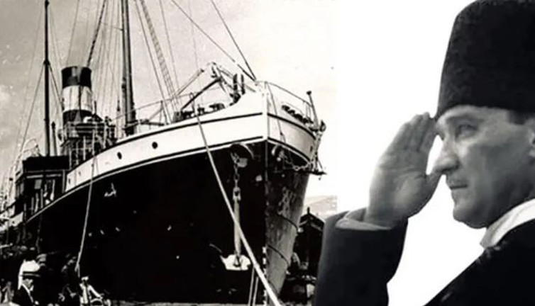 Hangi gemide olursanız olsun özgürlüğünüzü Bandırma Vapuru'na borçlusunuz. 19 Mayıs kutlu olsun