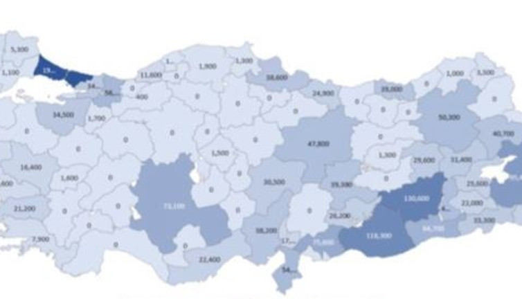 Erdoğan'ın normalden daha fazla oyunun hesaplandığı iller. Ekonomist Mustafa Sönmez harita paylaşıp uyardı