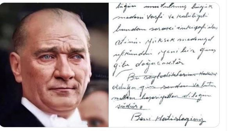 Naim Babüroğlu Atatürk'ün Türk milletine büyük tavsiyesini açıkladı