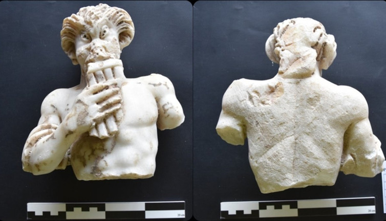 Saraçhane’de Pan heykeli bulundu