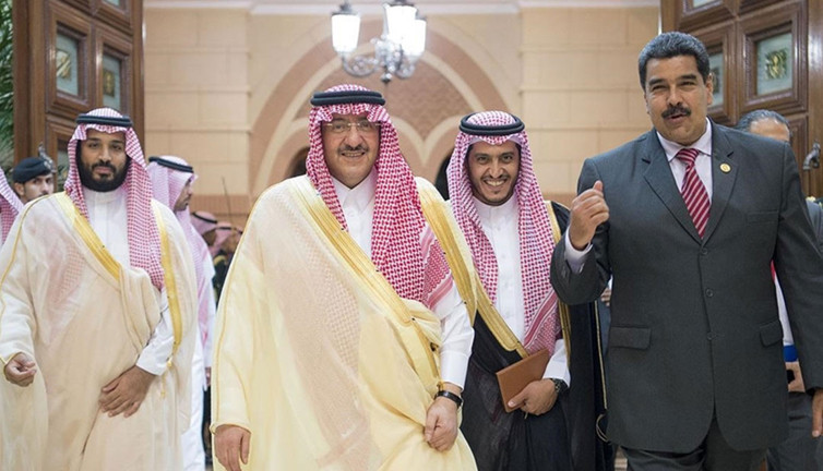 Venezuela Devlet Başkanı Maduro, Suudi Arabistan Veliaht Prensi Bin Selman ile görüştü