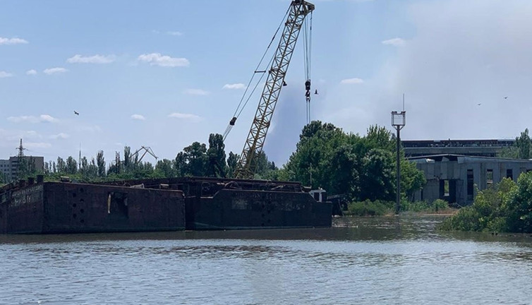 Ukrayna: Herson bölgesinde selin yoğunluğu azalıyor