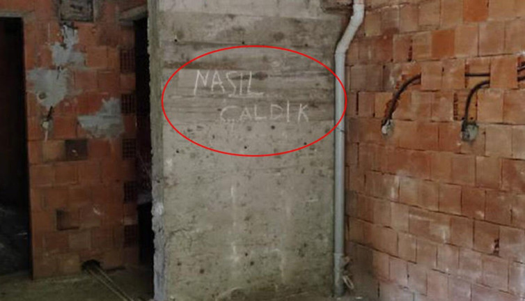 Pişkin hırsızlar! Duvara bıraktıkları not görenleri şaşkına döndü