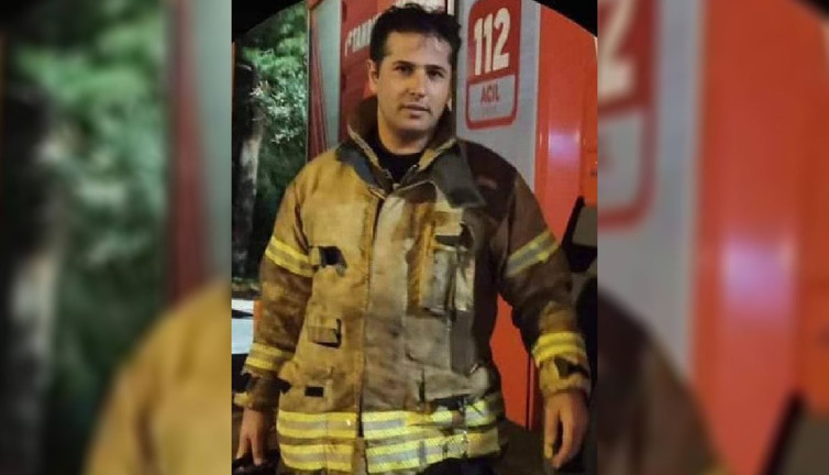 Yangında düşerek yaralanan itfaiye eri hayatını kaybetti