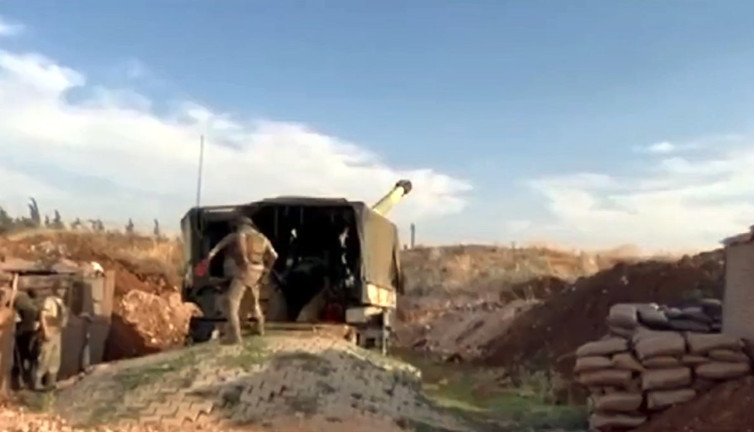 Roket saldırısı sonrası Obüsler ateş kustu. 7 terörist etkisiz hale getirildi