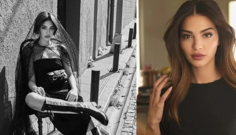 Ünlü oyuncu Melisa Aslı Pamuk'un sütyensiz tarzı binlerce kez tıklandı