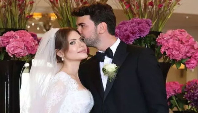 Merakla beklenen Eda Ece ve Buğrahan Tuncer düğününden ilk kareler