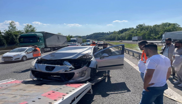 Sakarya'daki zincirleme kazada 9 kişi yaralandı