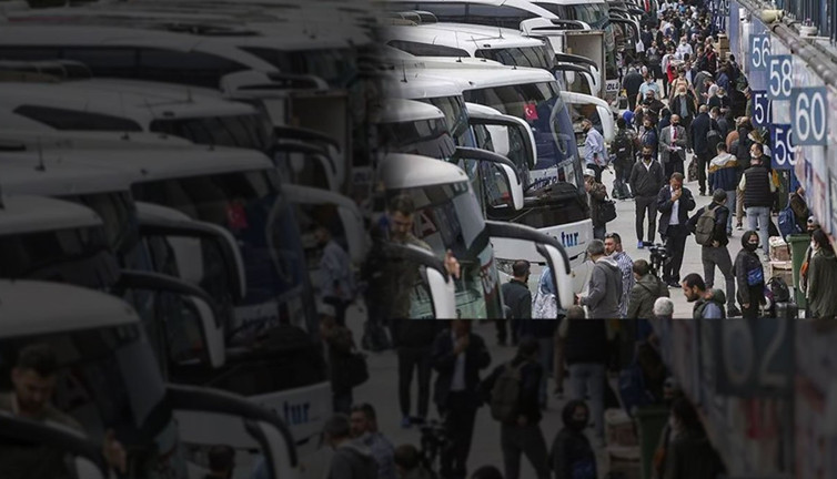 Otogarda biletler kapanın elinde kalıyor