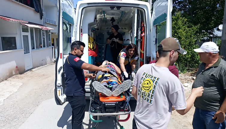 İnşaattan düşen işçi ağır yaralandı (27 Haziran 2023)