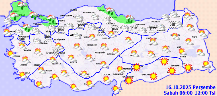 Meteoroloji'den o iller için sağanak ve sis uyarısı - Resim: 1