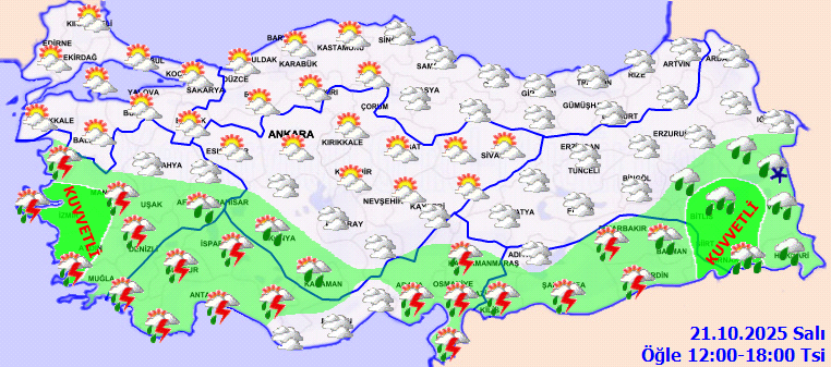 Meteoroloji il il açıkladı: Çok kuvvetli sağanak geliyor! - Resim: 3