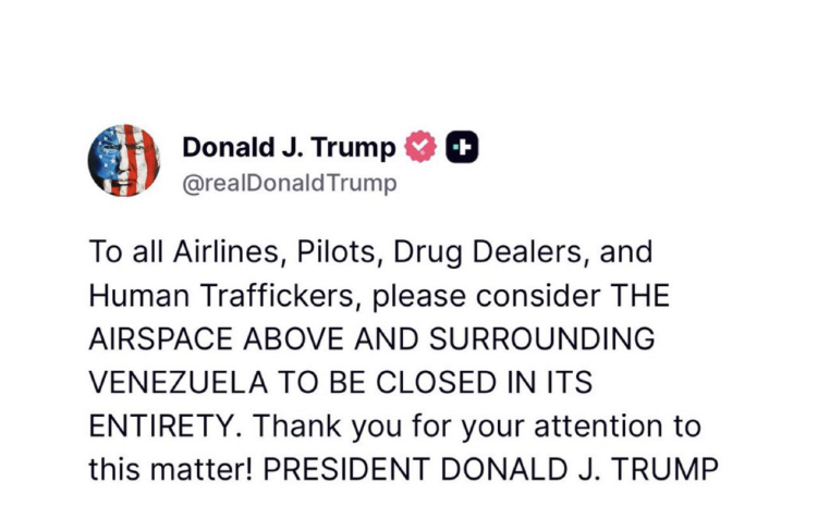Trump Venezuela hava sahasını böyle kapattı: Uyuşturucu satıcıları, insan kaçakçıları ve pilotlara sesleniyorum - Resim : 4