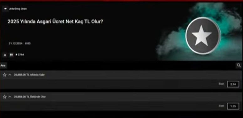 Asgari ücret yasadışı bahisçilerin bile ağzına sakız oldu - Resim : 2