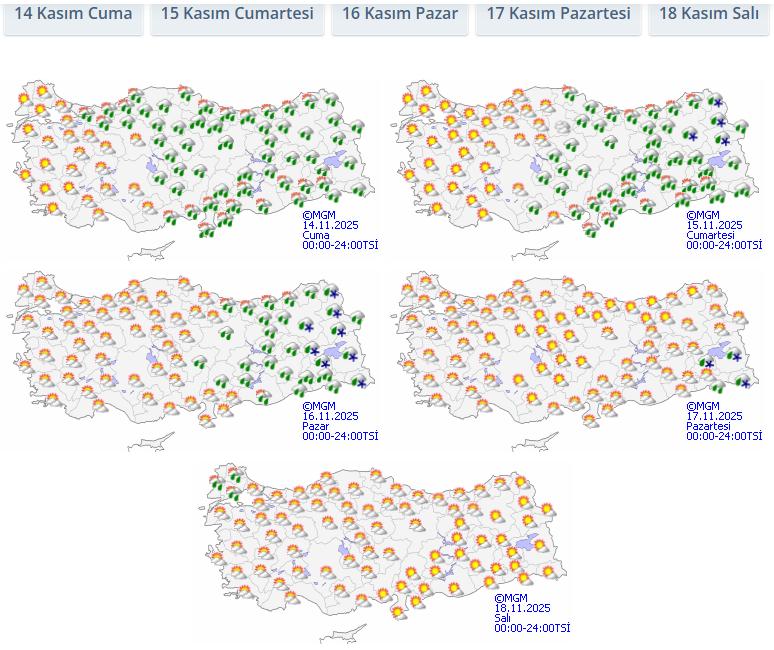 Atkı ve eldivenlerinizi hazırlayın! Meteoroloji tarih verdi: 8 ile kar geliyor - Resim : 1