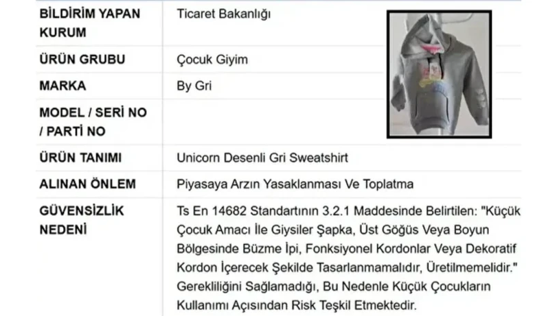 Ticaret Bakanlığı ifşa listesini güncelledi! Hepsi toplatılıyor - Resim : 2
