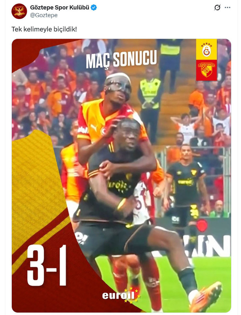 Göztepe'den Galatasaray maçı biter bitmez hakem isyanı - Resim : 3