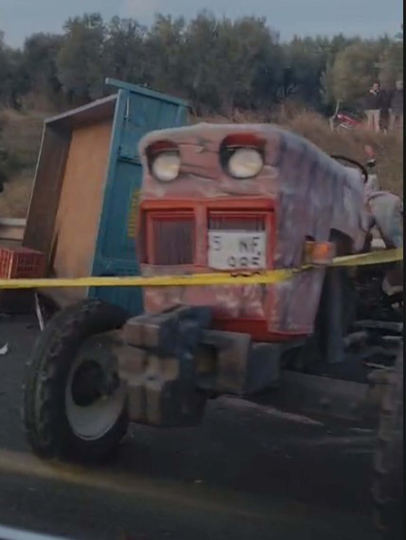 Zeytin yolunda facia! 4 araç birbirine girdi: 1 ölü, 2'si ağır 8 yaralı - Resim : 4