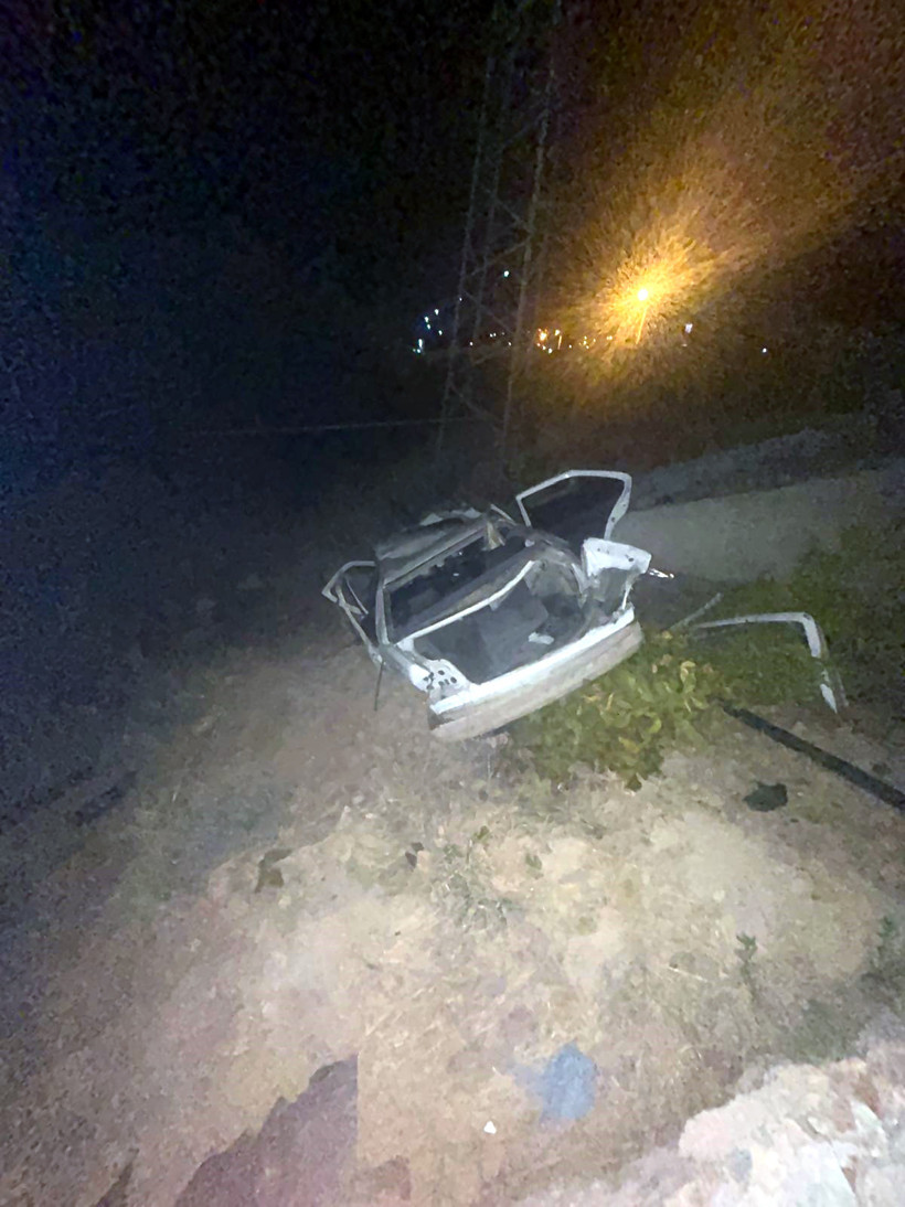 Ermenek’te feci kaza! 1 ölü, 1 yaralı - Resim : 2