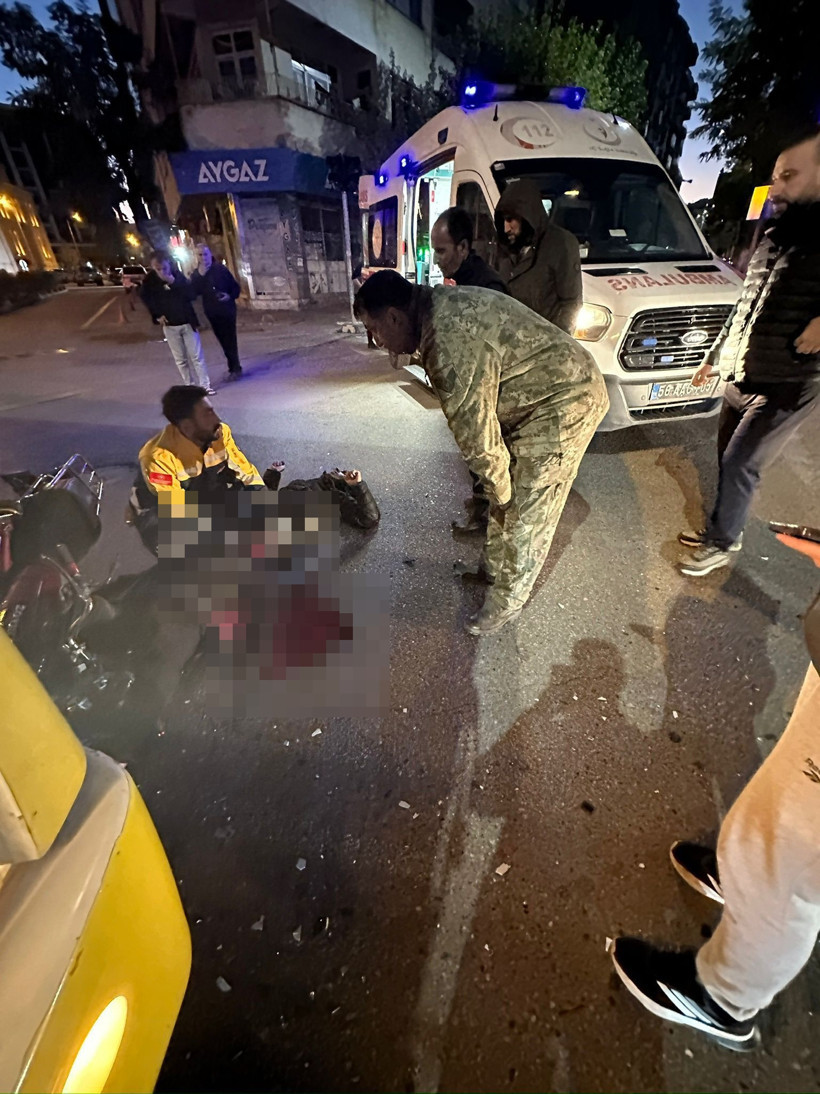 Belediye otobüsü ilk seferinde motosiklete çarptı! Kardeşlerden biri öldü diğeri hastaneye kaldırıldı - Resim : 4