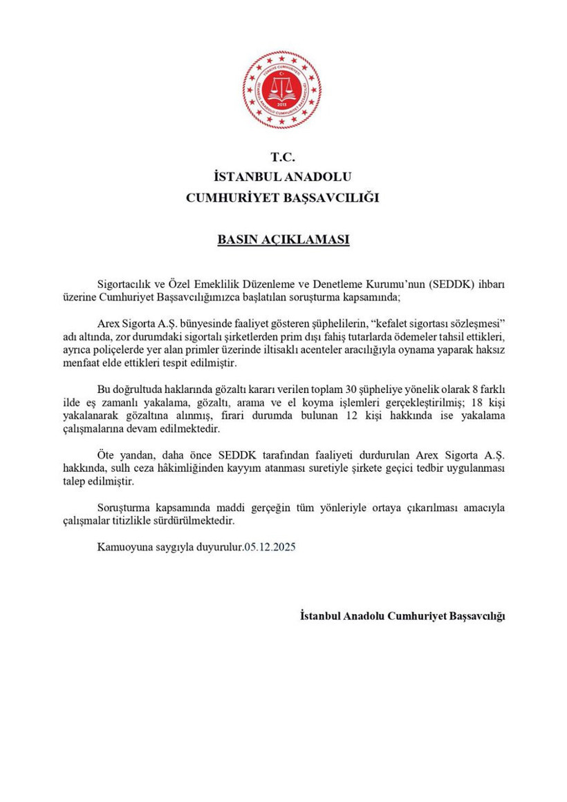 Dev şirkete kayyum atandı! 30 gözaltı kararı var - Resim : 1