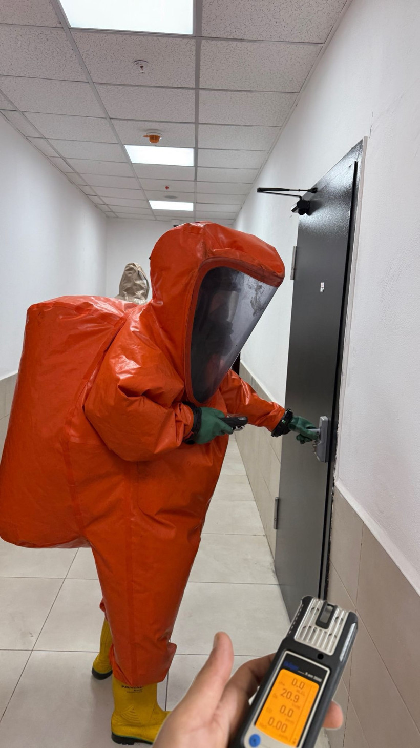 Esrarengiz koku! KBRN ekipleri okulda: Öğrenciler hastanelik - Resim : 4