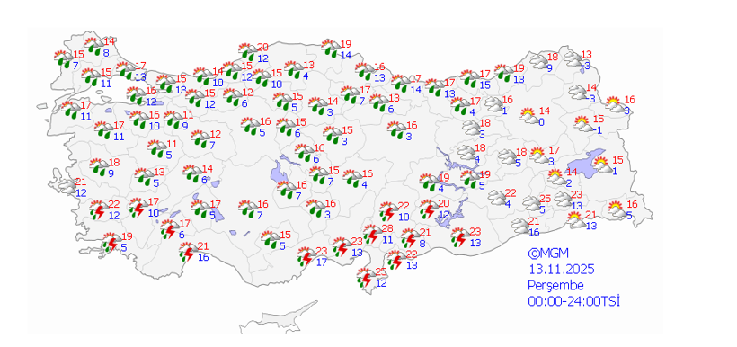 Meteoroloji tarih verdi! 62 ilde yağmur - Resim : 2