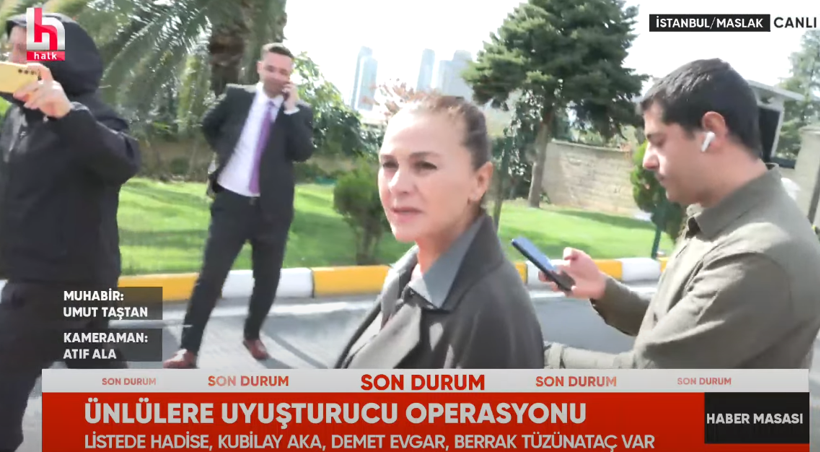 Demet Evgar gözaltına alındı! Dizi seti durduruldu - Resim : 1