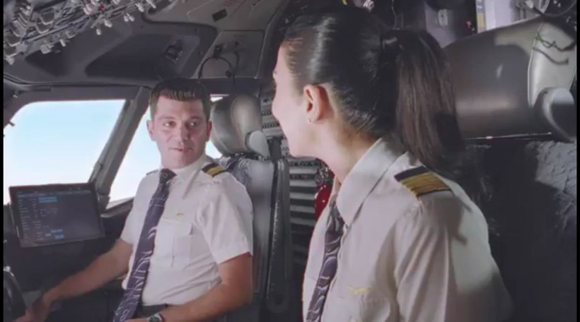Kanser tedavisinden aynı kokpite: Kaptan pilot ve eski hemşirenin inanılmaz hikayesi! - Resim: 5