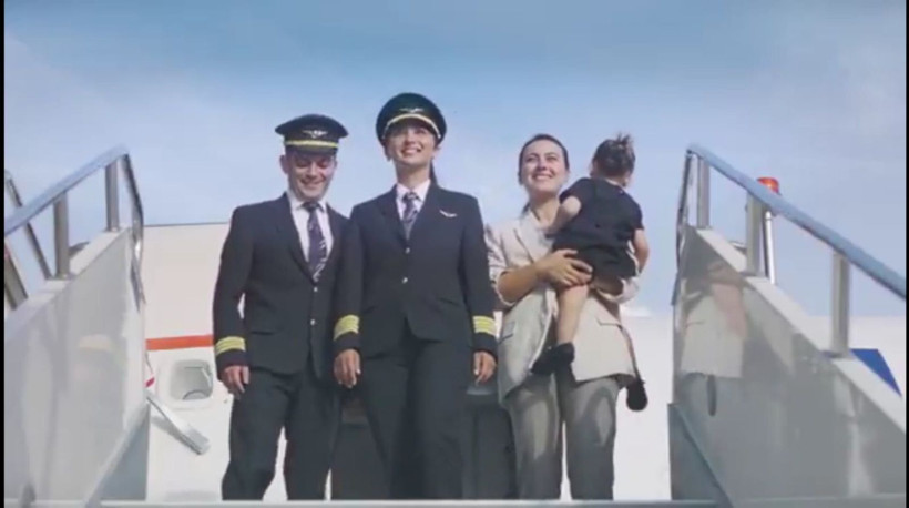 Kanser tedavisinden aynı kokpite: Kaptan pilot ve eski hemşirenin inanılmaz hikayesi! - Resim: 2