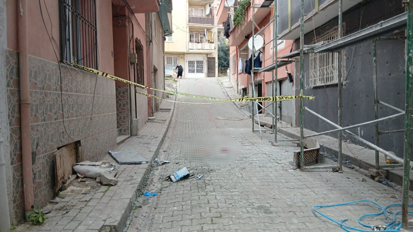 İnşaatta feci kaza! İskeleden yere çakıldı - Resim : 3