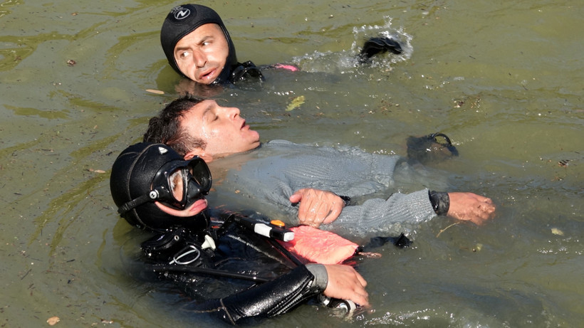 Sera Gölü’nde alarm! Mahsur kalanlar kurtarıldı! Tatbikat gerçeği aratmadı - Resim : 2