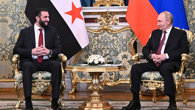 Vladimir Putin ve Ahmed Şara bir arada - Resim : 2