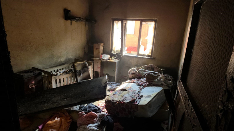 Kütahya bu anneyi konuşuyor: İki çocuğunu alevlerden kurtardı! - Resim : 2