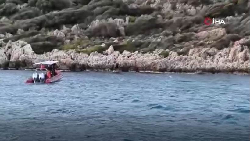 Likya Yolu'nda şok! Alman turist kayalıklarda mahsur kaldı: Sahil Güvenlik harekete geçti - Resim : 4