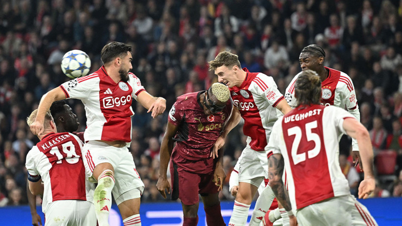 Galatasaray Amsterdam'da Osimhen'le '3'lü çekti! - Resim : 5