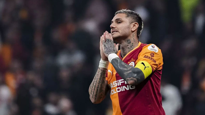Galatasaray'da Mauro Icardi krizi! Okan Buruk'un izni yönetimi kızdırdı - Resim : 2