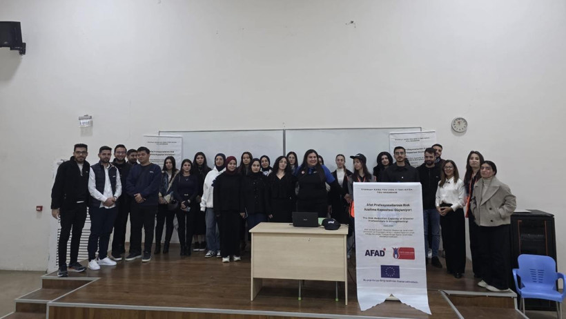 Diyarbakır’da gençlere afet bilinci kazandırıldı - Resim : 1