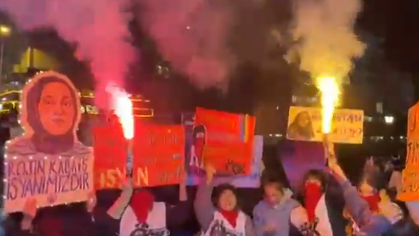 Kadınlar yasaklara rağmen sokaklardan haykırdı - Resim : 4