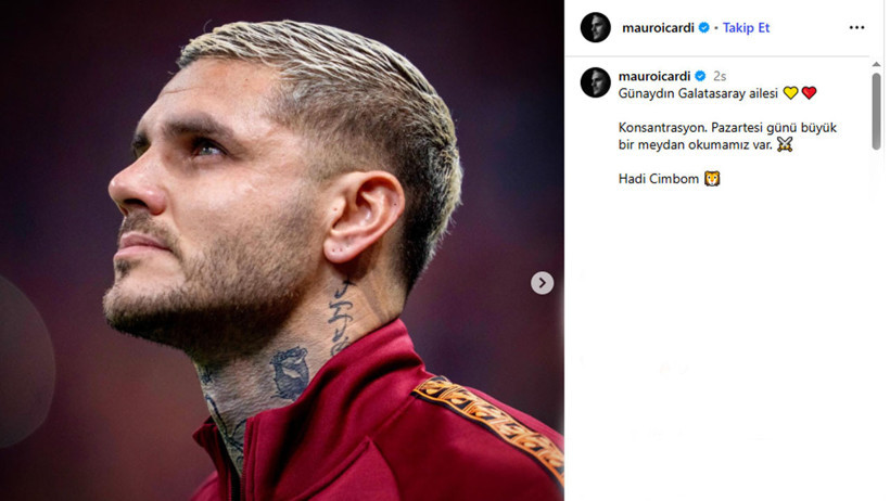 Performansıyla eleştirilen Mauro Icardi'den çarpıcı paylaşım! - Resim : 2