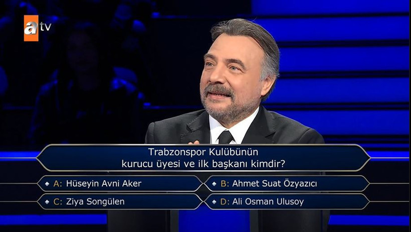 Kim Milyoner’de Trabzonspor bombası: 300 bin TL’yi uçuran soru! - Resim : 7