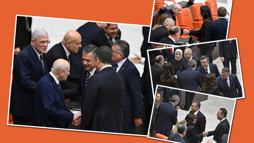 Parti liderleri bütçe görüşmelerinde bir araya geldi - Resim : 1