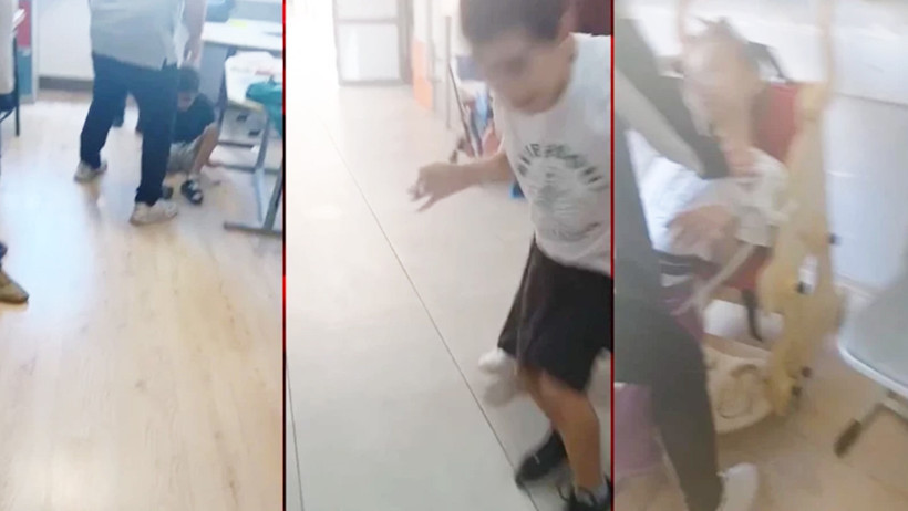Otizmli çocuklara okulda işkence! Sıralara bağladılar - Resim : 1