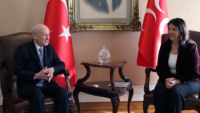 DEM heyeti MHP lideri Bahçeli ile bir araya geldi - Resim : 1